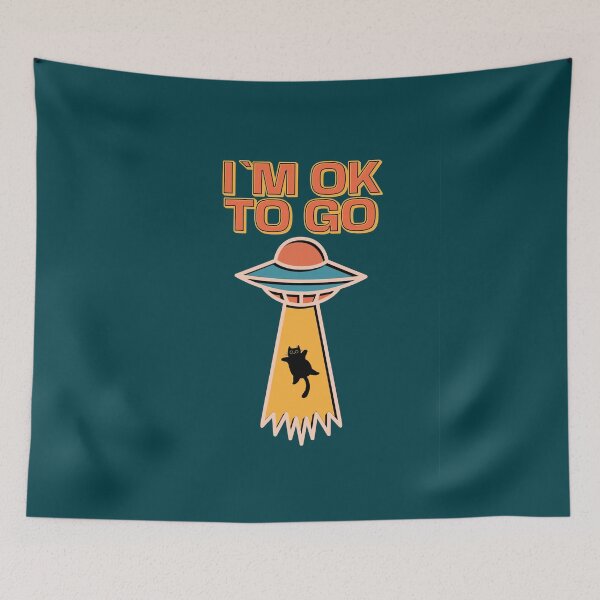 Item preview, Funny cat Abduction. designed and sold by keilamariadesig.