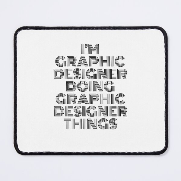 Item preview, I'm Graphic Designer Doing Graphic Designer Things Vintage Quote designed and sold by SVPOD.