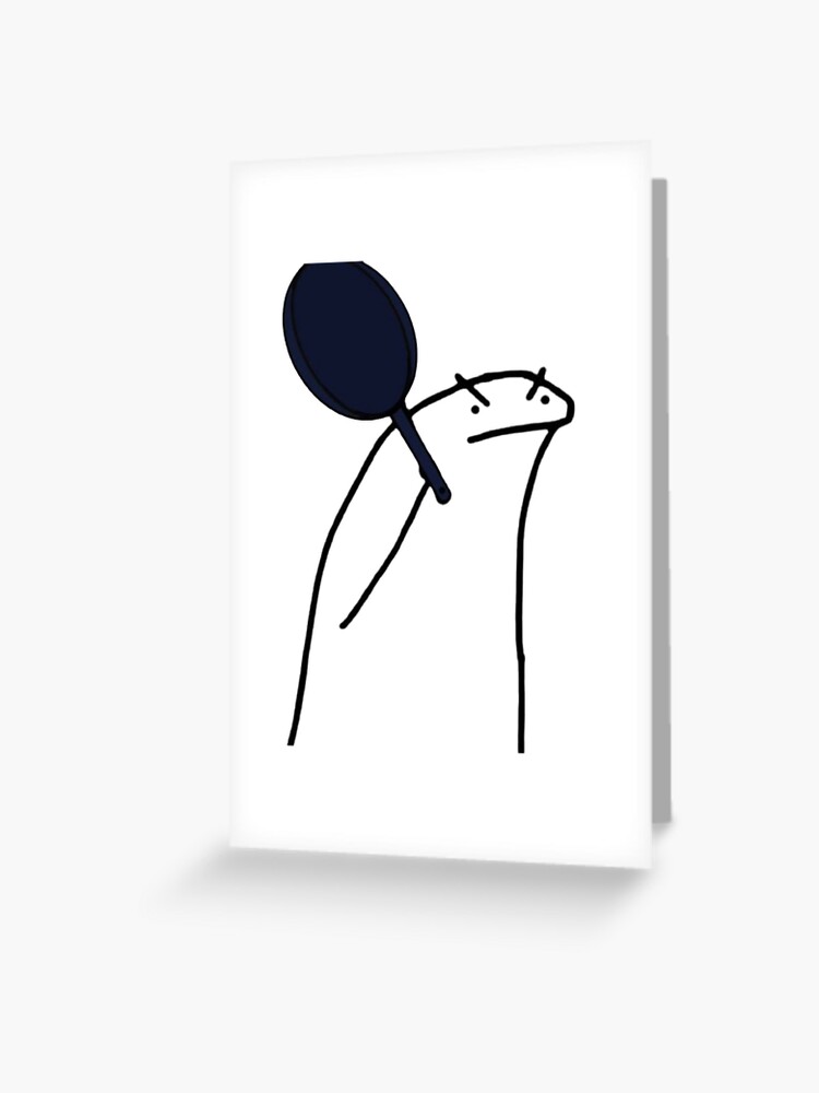 Set of Flork meme stickers | Greeting Card