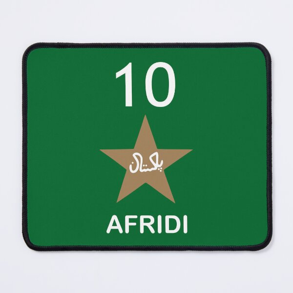 Item preview, Shaheen Afridi 10 Pakistan cricket player designed and sold by DesignSector.