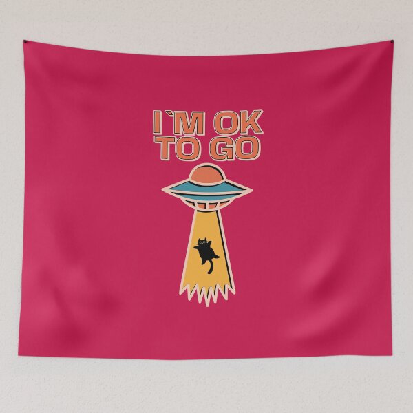 Item preview, Funny cat Abduction. designed and sold by keilamariadesig.