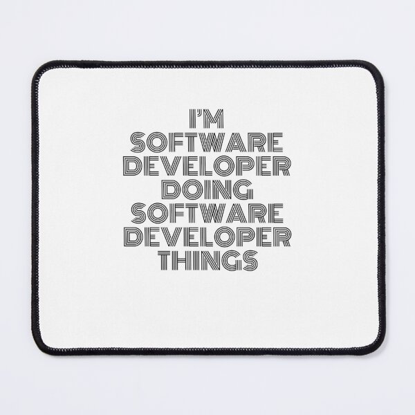 Item preview, I'm Software Developer Doing Software Developer Things Vintage Quote designed and sold by SVPOD.