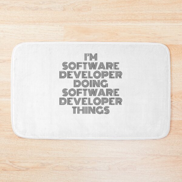 Item preview, I'm Software Developer Doing Software Developer Things Vintage Quote designed and sold by SVPOD.