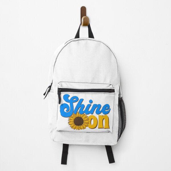 Item preview, Shine on - believe in yourself - retro sunflower designed and sold by EvergreenWhimsy.