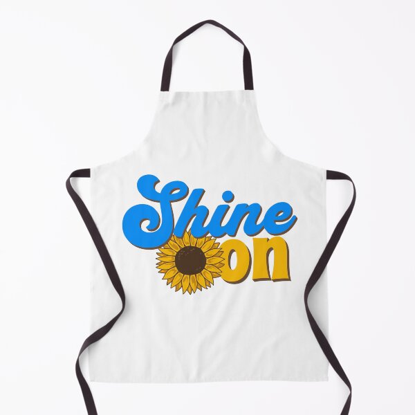 Item preview, Shine on - believe in yourself - retro sunflower designed and sold by EvergreenWhimsy.