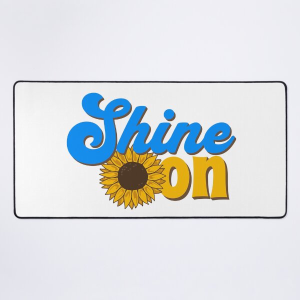 Item preview, Shine on - believe in yourself - retro sunflower designed and sold by EvergreenWhimsy.
