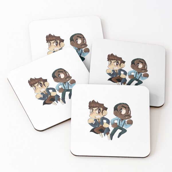 Item preview, The 14th and 15th Doctors designed and sold by chubledoobles.
