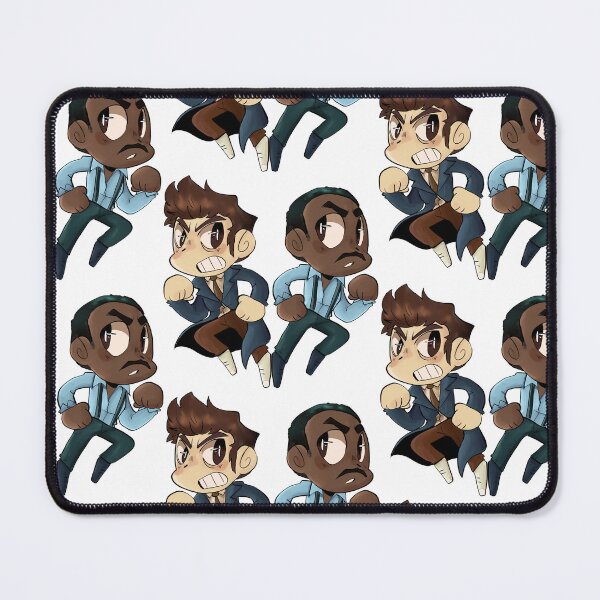 Item preview, The 14th and 15th Doctors designed and sold by chubledoobles.