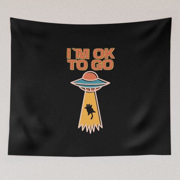 Item preview, Funny cat Abduction. designed and sold by keilamariadesig.