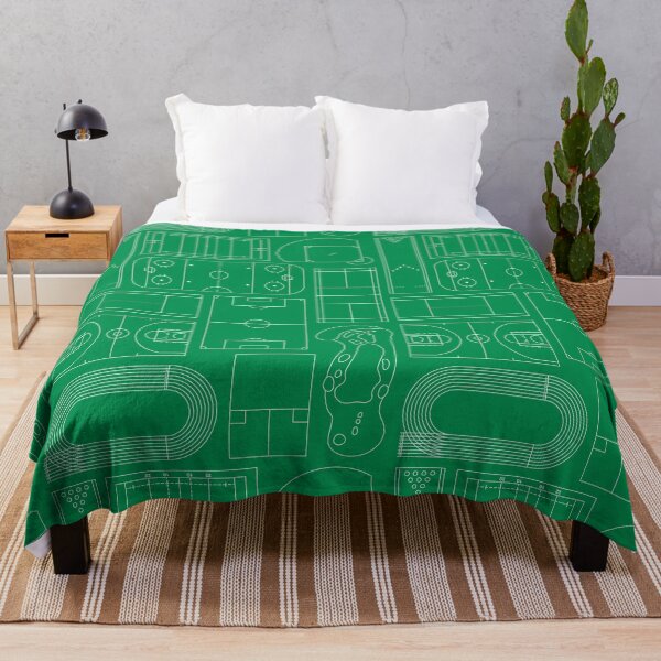 Item preview, Sport Courts Seamless Pattern designed and sold by polymolystudio.