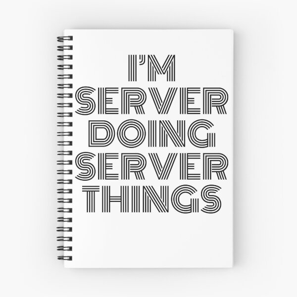Item preview, I'm Server Doing Server Things Vintage Quote designed and sold by SVPOD.