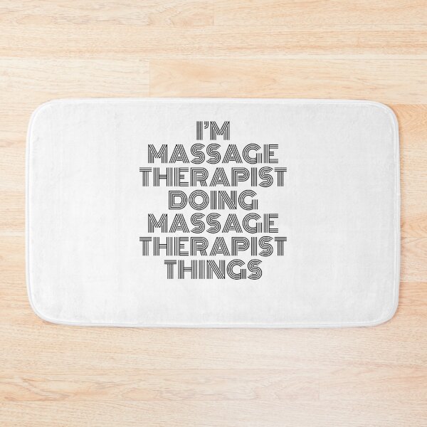Item preview, I'm Massage Therapist Doing Massage Therapist Things Vintage Quote designed and sold by SVPOD.