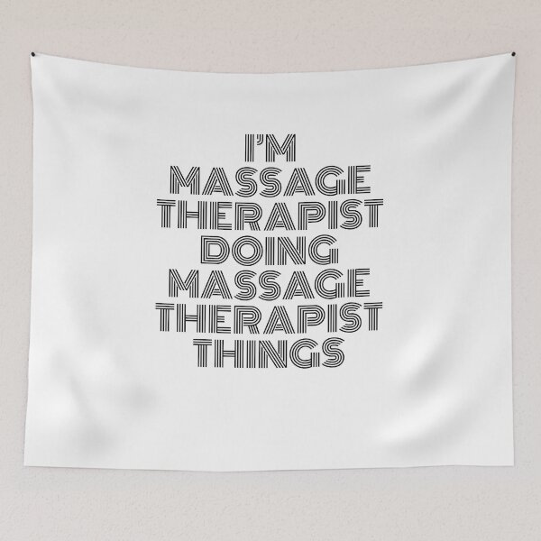 Item preview, I'm Massage Therapist Doing Massage Therapist Things Vintage Quote designed and sold by SVPOD.