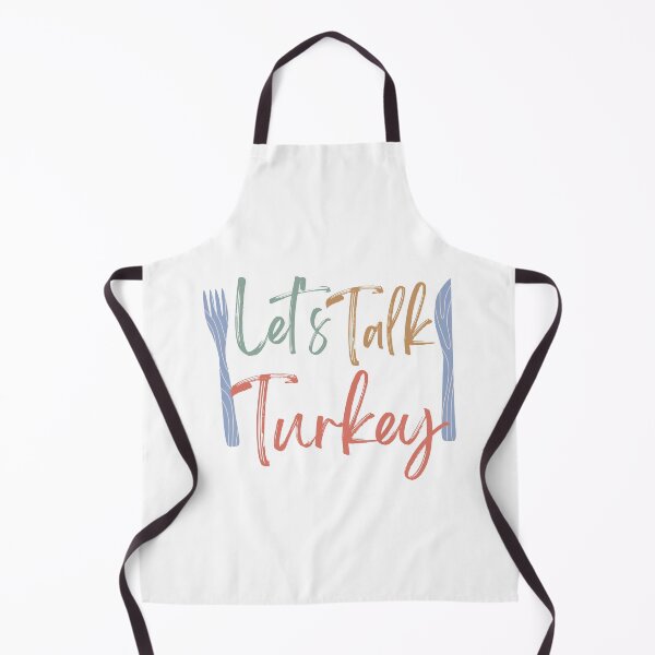 Item preview, Let's Talk Turkey - funny Thanksgiving quote designed and sold by st0n0ga.