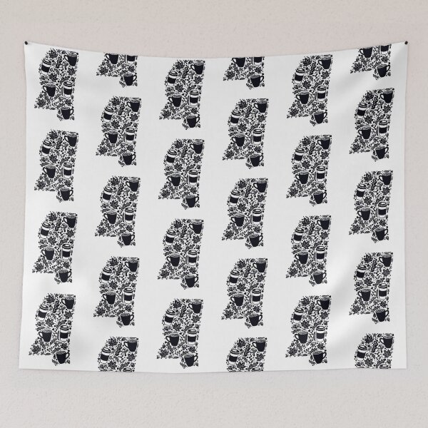 Item preview, Autumn Season Mississippi Black silhouette  designed and sold by missmann.
