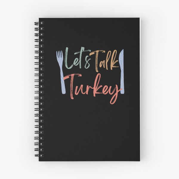 Item preview, Let's Talk Turkey - funny Thanksgiving quote designed and sold by st0n0ga.