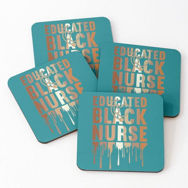 Item preview, Educated Melanin Black Nurse Nursing Paramedic Gift for People of Color designed and sold by DeziDezigns.