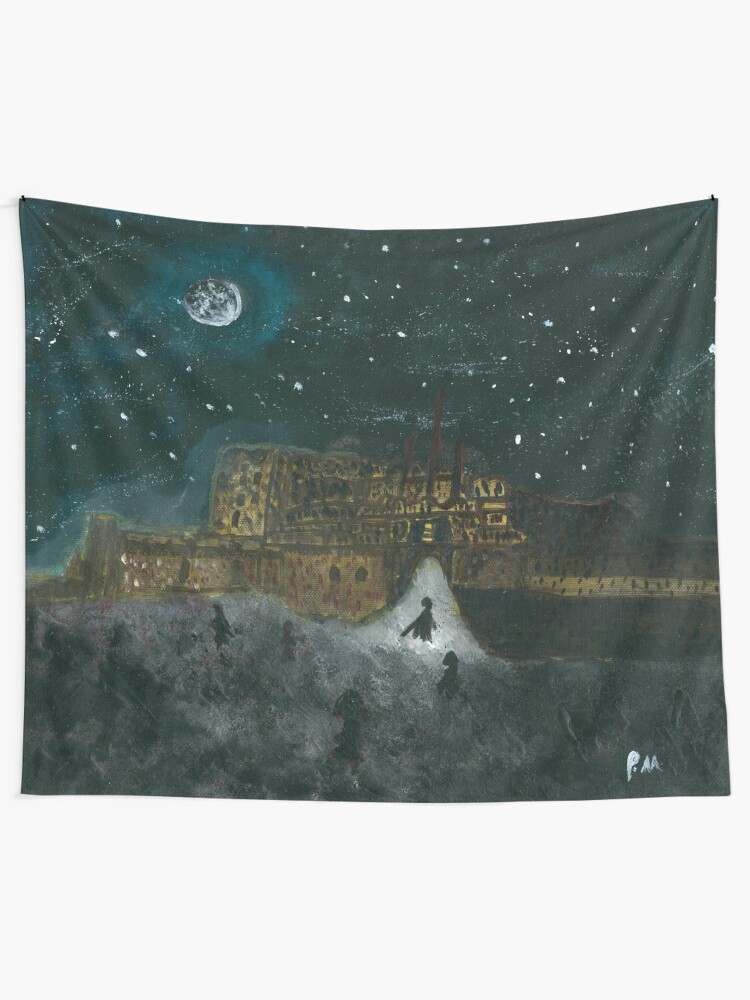 "Edinburgh Castle" Tapestry by Piratepaigey Redbubble