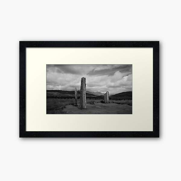 Standing Stones - Machrie Moor Arran Framed Art Print