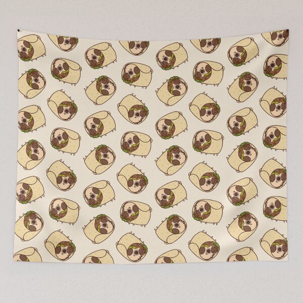 Item preview, Burrito Puglie designed and sold by Puglie Pug.