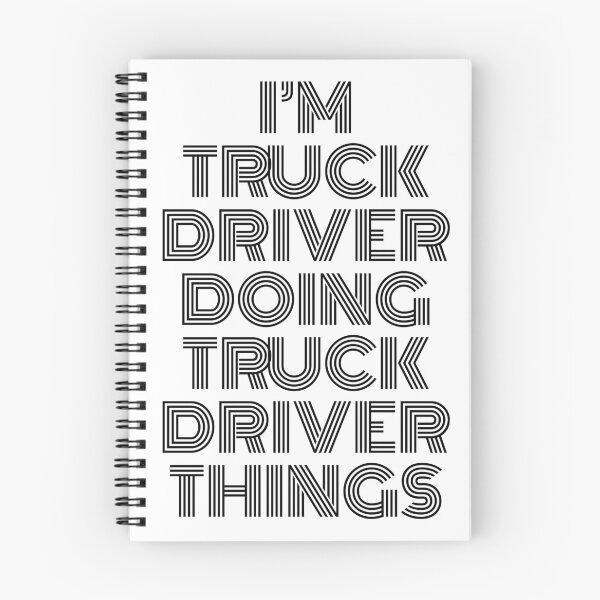 Item preview, I'm Truck Driver Doing Truck Driver Things Vintage Quote designed and sold by SVPOD.
