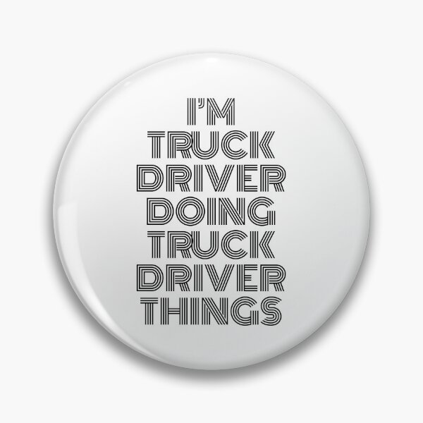 Item preview, I'm Truck Driver Doing Truck Driver Things Vintage Quote designed and sold by SVPOD.