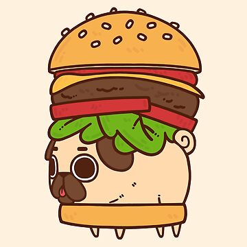Artwork thumbnail, Cheeseburger Puglie by Puglie Pug