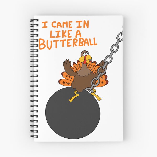 Item preview, “I Came In Like A Butterball” Thanksgiving Turkey designed and sold by lazylibracrafts.