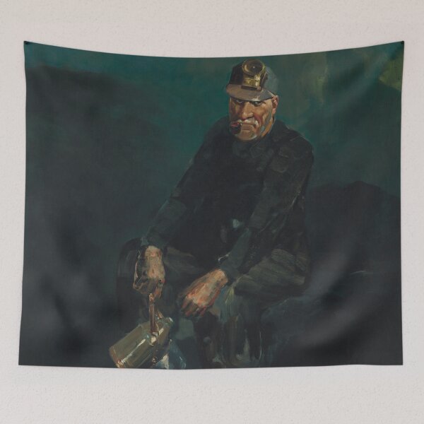 Item preview, The Fire Boss | George Luks | 1925 New York City History Art designed and sold by CJET.