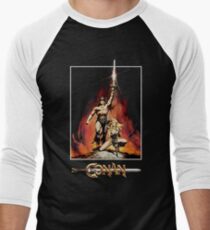 Conan The Barbarian Men's Baseball ¾ T-Shirt