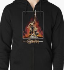 Conan der Barbar Hoodie mit Reißverschluss