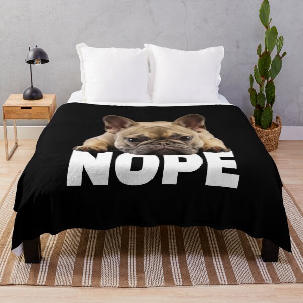 Item preview, French Bulldog Nope designed and sold by kudostees.