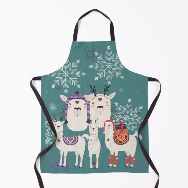 Item preview, Christmas, Llamas, Christmas Animals, Ugly Christmas, Christmas Teal, Snowflakes, Presents, Christmas Lights, Cute Christmas Animals, Gifts, Cards, Decor, Her, Him, Kids, designed and sold by Awearness.