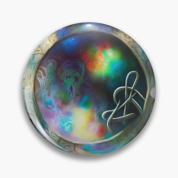 Item preview, Alien Arcane Aesthic AiArt Rainbow Runes 2 designed and sold by Swabcraft.