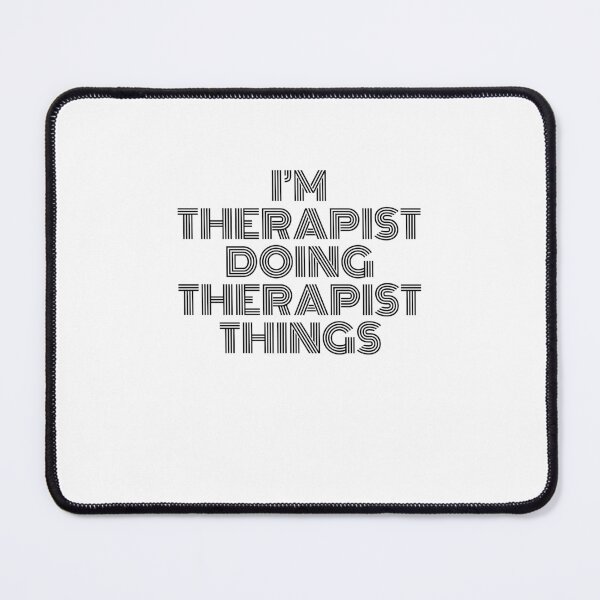 Item preview, I'm Therapist Doing Therapist Things Vintage Quote designed and sold by SVPOD.
