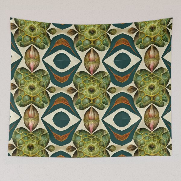 Item preview, Exotic Nature, Botanical ethereal floral kaleidoscope Pattern  designed and sold by B-outfiters.