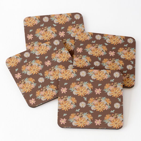 Item preview, Retro Floral Pattern designed and sold by antevasinart.
