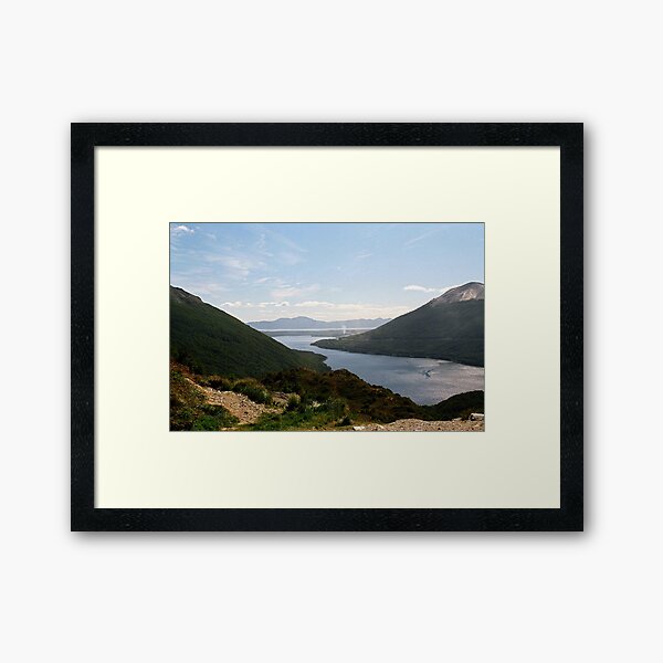 Tierra del Fuego - Lake Escondido Framed Art Print