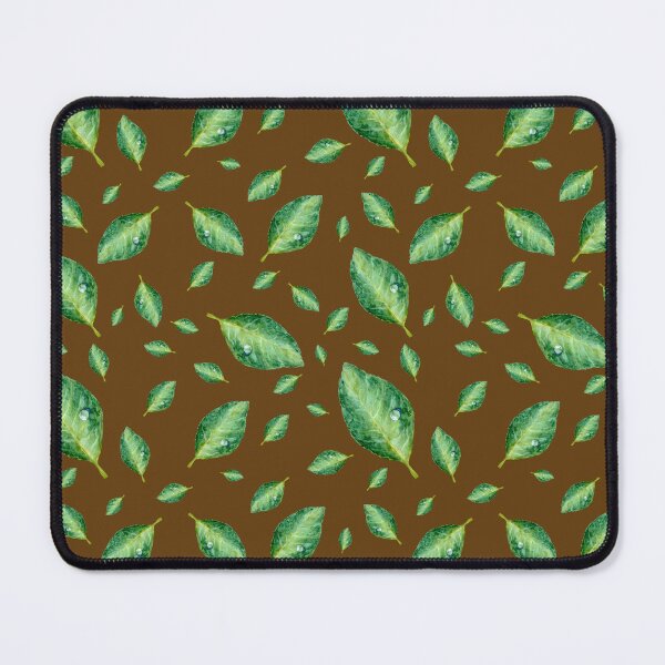 Item preview, Green leaf a seamless pattern  designed and sold by Yana Mustafina | Boho Soulful Designs.