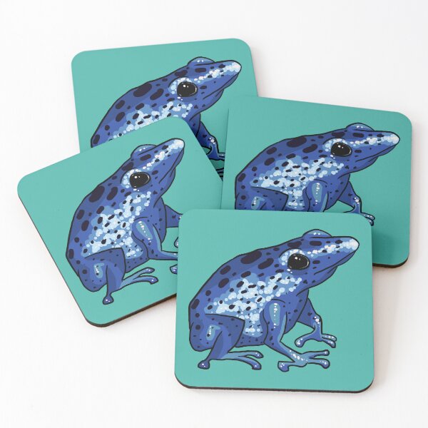 Item preview, Blue poison dart frog designed and sold by Azaswi.