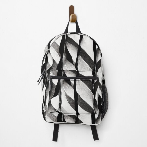 Item preview, Black and white vertical striped top designed and sold by BuraxisDesigns.