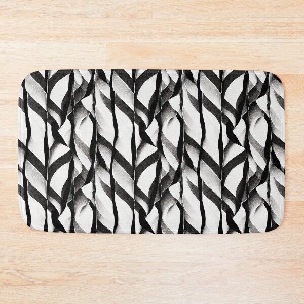 Item preview, Black and white vertical striped top designed and sold by BuraxisDesigns.