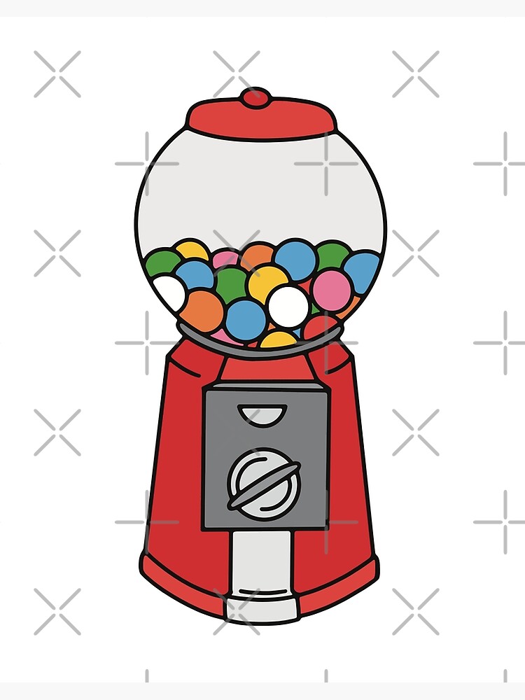 Gumball Machine Print