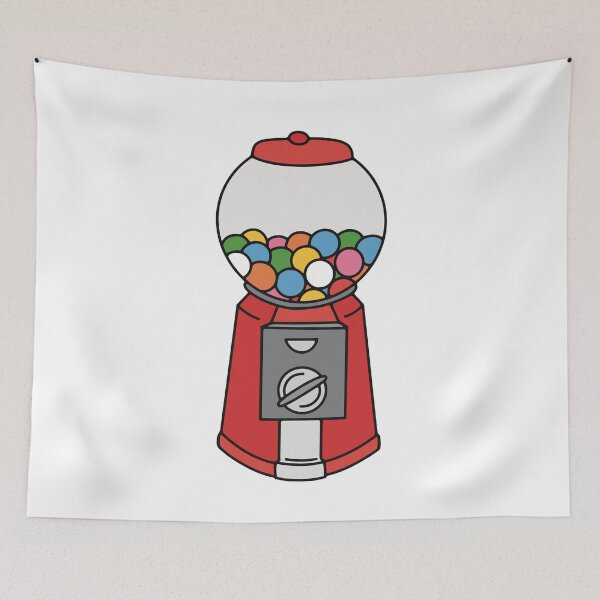 Item preview, Retro Gumball Machine designed and sold by murialbezanson.