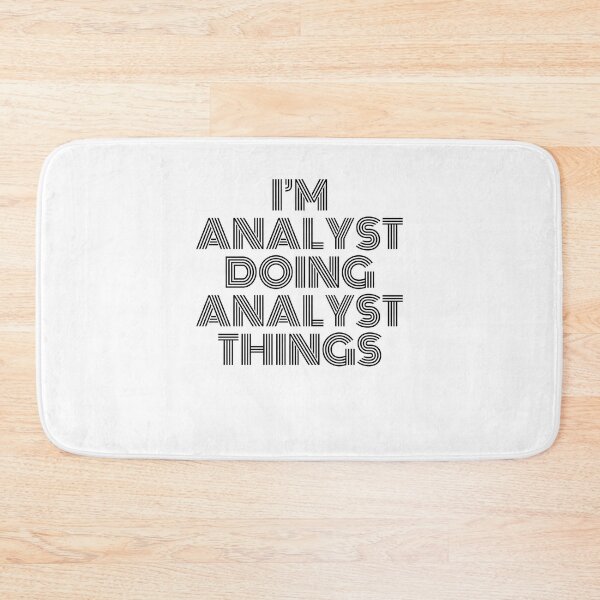 Item preview, I'm Analyst Doing Analyst Things Vintage Quote designed and sold by SVPOD.