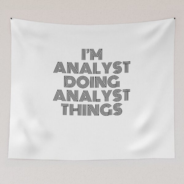 Item preview, I'm Analyst Doing Analyst Things Vintage Quote designed and sold by SVPOD.