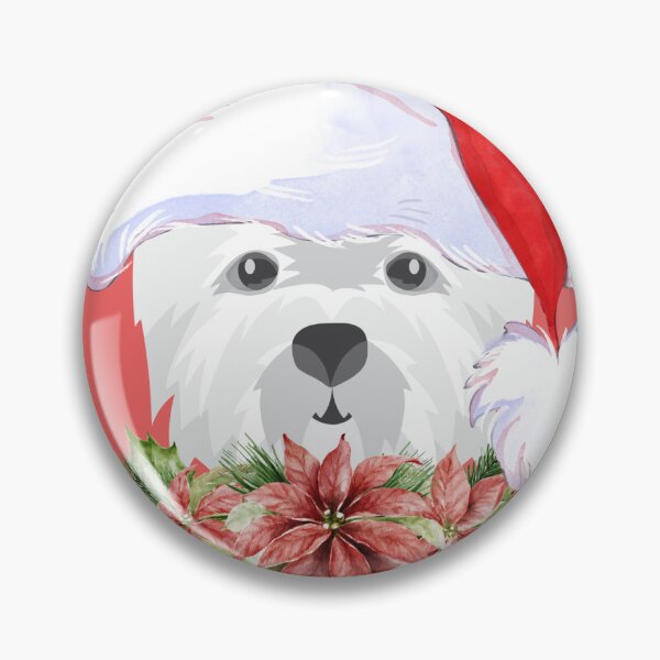 Item preview, Christmas Dog. Christmas Westland Terrier.Christmas Westie. Festive Westie designed and sold by Doggymadness.
