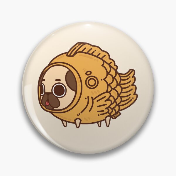 Item preview, Taiyaki Puglie designed and sold by Puglie Pug.