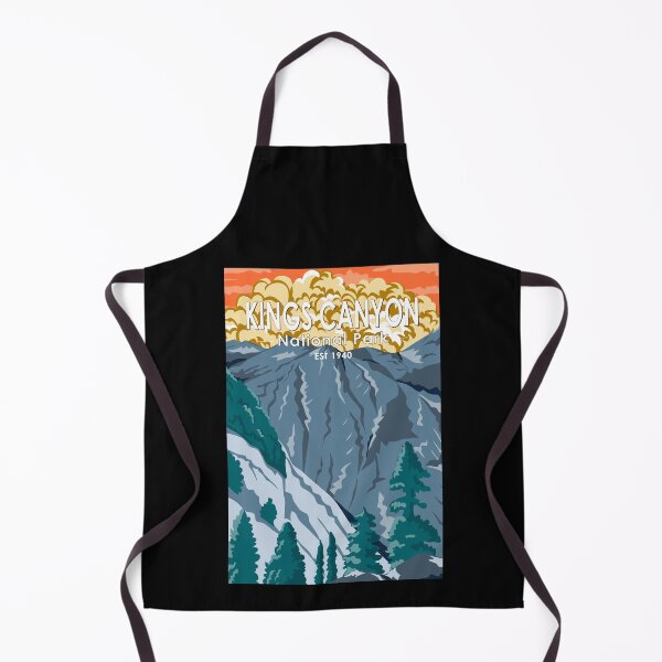 Item preview, Kings Canyon National Park Sunset Vintage designed and sold by KrisSidDesigns.
