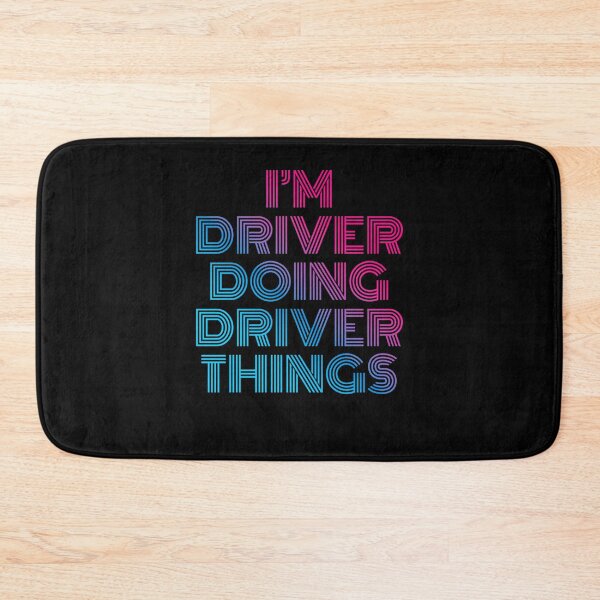 Item preview, I'm Driver Doing Driver Things Retro Neon designed and sold by SVPOD.
